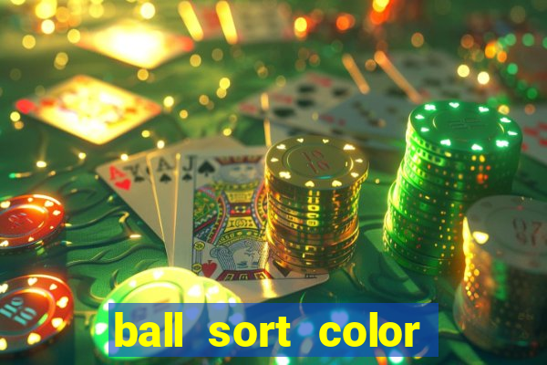 ball sort color water puzzle